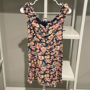 Abercrombie Ruffled Off the Shoulder Dress